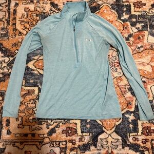 Under Armour Light Blue Quarter-Zip Pullover